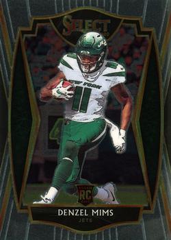 #163 Denzel Mims - New York Jets - 2020 Panini Select Football