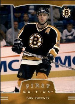 #163 Don Sweeney - Boston Bruins - 2002-03 Be a Player First Edition Hockey