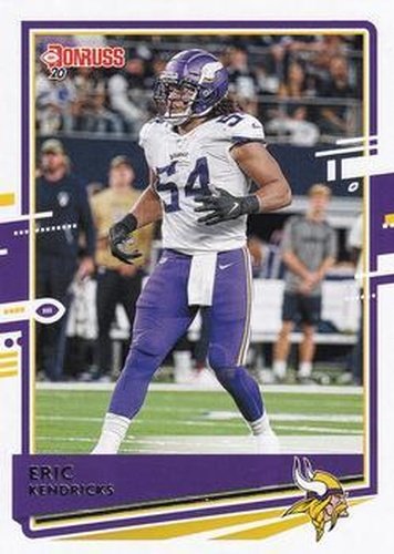 #163 Eric Kendricks - Minnesota Vikings - 2020 Donruss Football