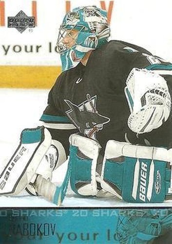 #163 Evgeni Nabokov - San Jose Sharks - 2003-04 Upper Deck Hockey