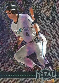 #163 Greg Colbrunn - Florida Marlins - 1996 Metal Universe Baseball