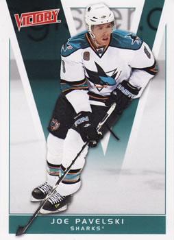 #163 Joe Pavelski - San Jose Sharks - 2010-11 Upper Deck Victory Hockey