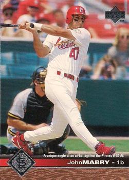 #163 John Mabry - St. Louis Cardinals - 1997 Upper Deck Baseball