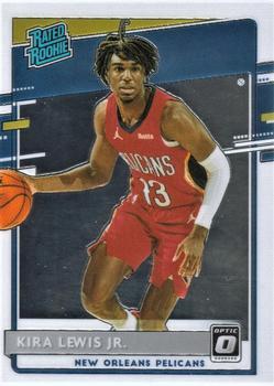 #163 Kira Lewis Jr. - New Orleans Pelicans - 2020-21 Donruss Optic Basketball