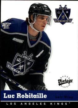 #163 Luc Robitaille - Los Angeles Kings - 2000-01 Upper Deck Vintage Hockey
