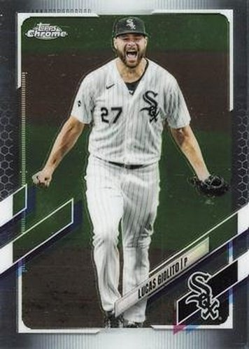 #163 Lucas Giolito - Chicago White Sox - 2021 Topps Chrome Baseball
