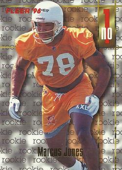 #163 Marcus Jones - Tampa Bay Buccaneers - 1996 Fleer Football