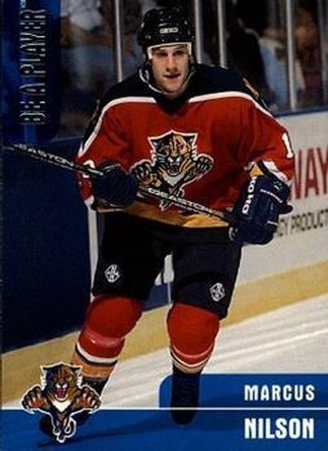 #163 Marcus Nilson - Florida Panthers - 1999-00 Be a Player Memorabilia Hockey