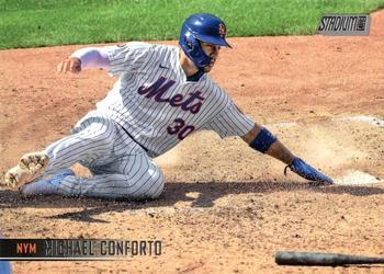 #163 Michael Conforto - New York Mets - 2021 Stadium Club Baseball