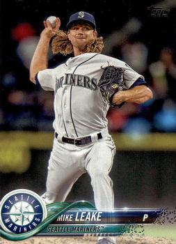#163 Mike Leake - Seattle Mariners - 2018 Topps Baseball