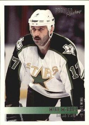 #163 Mike McPhee - Dallas Stars - 1994-95 Topps Premier Hockey