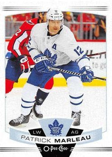 #163 Patrick Marleau - Toronto Maple Leafs - 2019-20 O-Pee-Chee Hockey