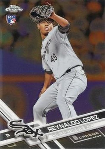 #163 Reynaldo Lopez - Chicago White Sox - 2017 Topps Chrome Baseball