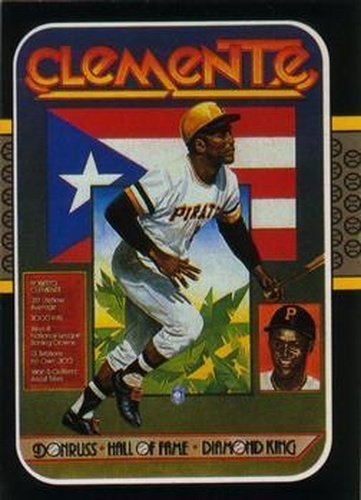 #163 Roberto Clemente - Pittsburgh Pirates - 1987 Leaf Baseball