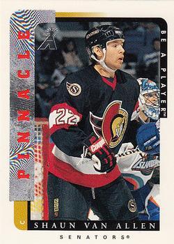 #163 Shaun Van Allen - Ottawa Senators - 1996-97 Pinnacle Be a Player Hockey