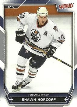 #163 Shawn Horcoff - Edmonton Oilers - 2007-08 Upper Deck Victory Hockey