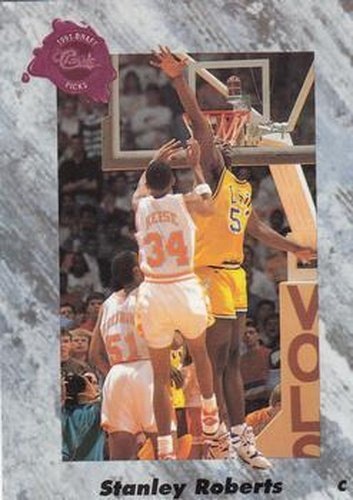 #163 Stanley Roberts - Orlando Magic - 1991 Classic Four Sport
