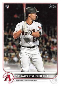 #163 Stuart Fairchild - Arizona Diamondbacks - 2022 Topps Baseball