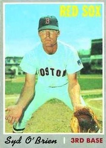 #163 Syd O'Brien - Boston Red Sox - 1970 Topps Baseball