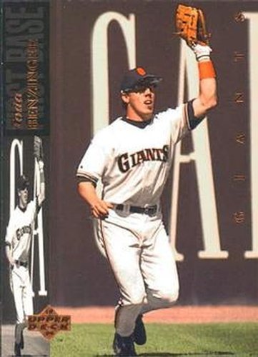 #163 Todd Benzinger - San Francisco Giants - 1994 Upper Deck Baseball