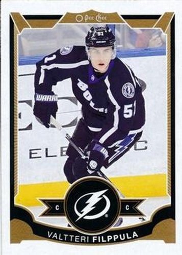 #163 Valtteri Filppula - Tampa Bay Lightning - 2015-16 O-Pee-Chee Hockey