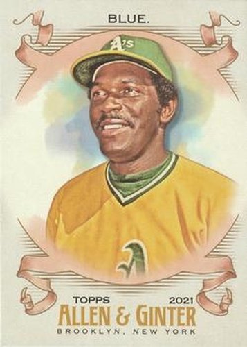 #163 Vida Blue - Oakland Athletics - 2021 Topps Allen & Ginter Baseball