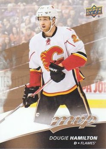 #163 Dougie Hamilton - Calgary Flames - 2017-18 Upper Deck MVP Hockey
