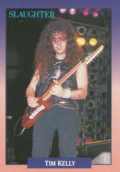 #163 Tim Kelly - 1991 Brockum Rock Cards