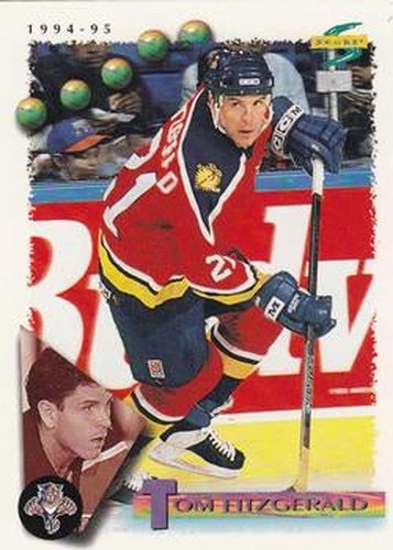 #163 Tom Fitzgerald - Florida Panthers - 1994-95 Score Hockey