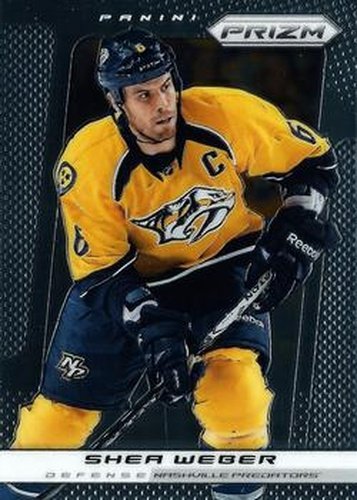 #163 Shea Weber - Nashville Predators - 2013-14 Panini Prizm Hockey