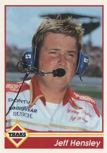 #163 Jeff Hensley - HVP Motorsports - 1992 Traks Racing