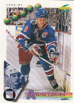 #164 Adam Graves - New York Rangers - 1994-95 Score Hockey