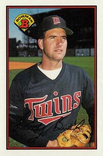 #164 Randy Bush - Minnesota Twins - 1989 Bowman Baseball