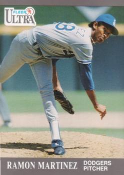 #164 Ramon Martinez - Los Angeles Dodgers - 1991 Ultra Baseball