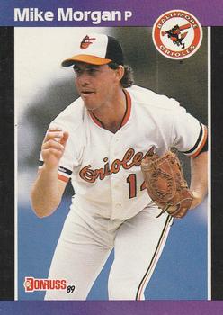 #164 Mike Morgan - Baltimore Orioles - 1989 Donruss Baseball