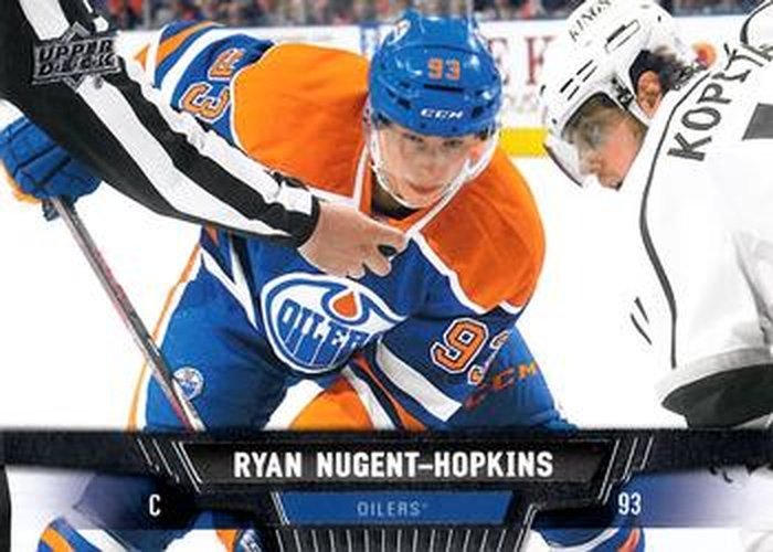 #164 Ryan Nugent-Hopkins - Edmonton Oilers - 2013-14 Upper Deck Hockey