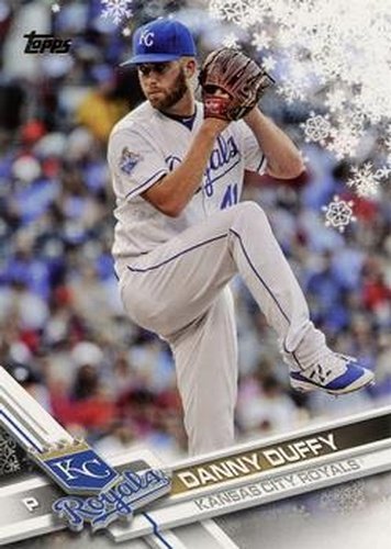 #HMW164 Danny Duffy - Kansas City Royals - 2017 Topps Holiday Baseball