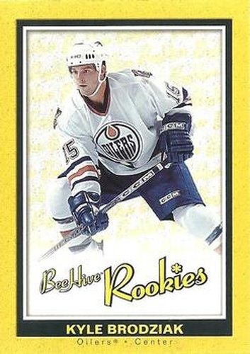#164 Kyle Brodziak - Edmonton Oilers - 2005-06 Upper Deck Beehive Hockey