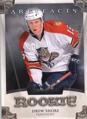 #164 Drew Shore - Florida Panthers - 2013-14 Upper Deck Artifacts Hockey