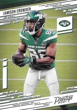 #164 Jamison Crowder - New York Jets - 2021 Panini Prestige Football