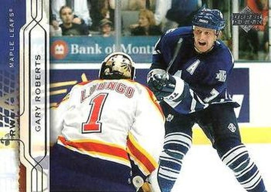 #164 Gary Roberts - Toronto Maple Leafs - 2004-05 Upper Deck Hockey