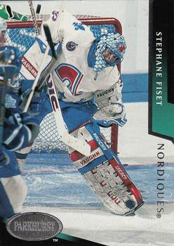 #164 Stephane Fiset - Quebec Nordiques - 1993-94 Parkhurst Hockey