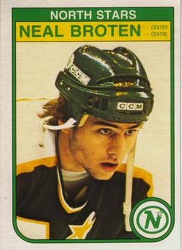 #164 Neal Broten - Minnesota North Stars - 1982-83 O-Pee-Chee Hockey