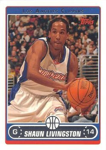 #164 Shaun Livingston - Los Angeles Clippers - 2006-07 Topps Basketball
