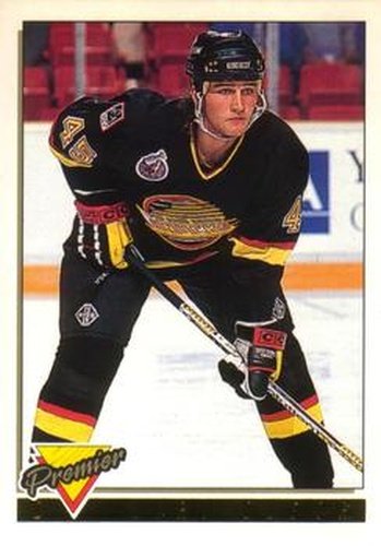 #164 Jiri Slegr - Vancouver Canucks - 1993-94 O-Pee-Chee Premier Hockey - Gold