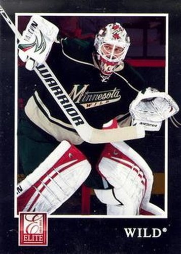 #164 Niklas Backstrom - Minnesota Wild - 2011-12 Panini Elite Hockey