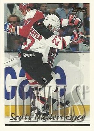 #164 Scott Niedermayer - New Jersey Devils - 1995-96 Topps Hockey