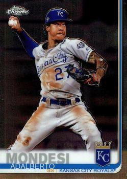 #164 Adalberto Mondesi - Kansas City Royals - 2019 Topps Chrome Baseball