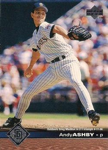 #164 Andy Ashby - San Diego Padres - 1997 Upper Deck Baseball