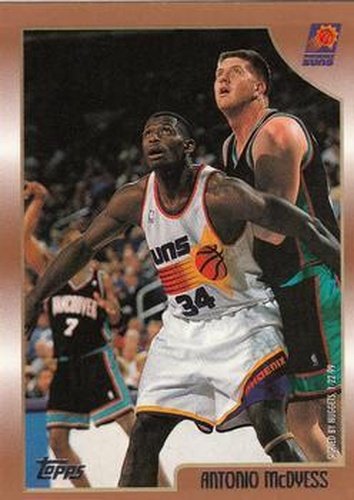 #164 Antonio McDyess - Phoenix Suns - 1998-99 Topps Basketball
